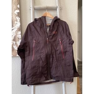 Mens REI Hooded Rain Jacket